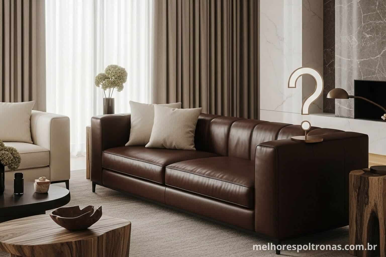 A Poltrona Ideal para seu Sofá Marrom: 5 Combinações sem Erro
