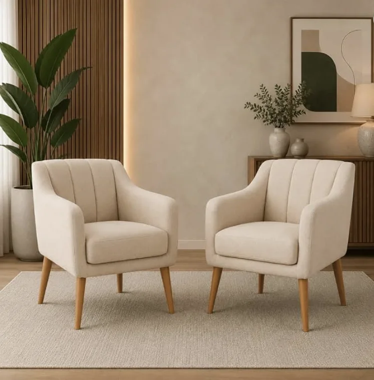 Kit 2 Poltronas: Como Escolher e 10 Modelos de R$ 296 a R$ 1.375 (2026)